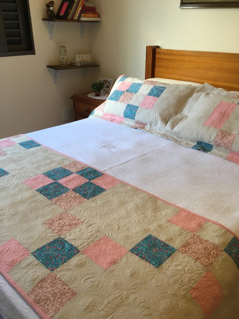 quilt na cama